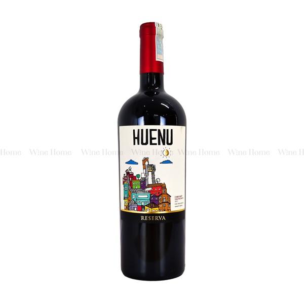Rượu vang Chile HUENU Cabernet Sauvignon Reserva 14%